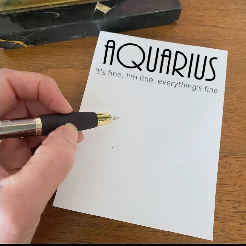 Zodiac Notepads - Picture 4 of 11